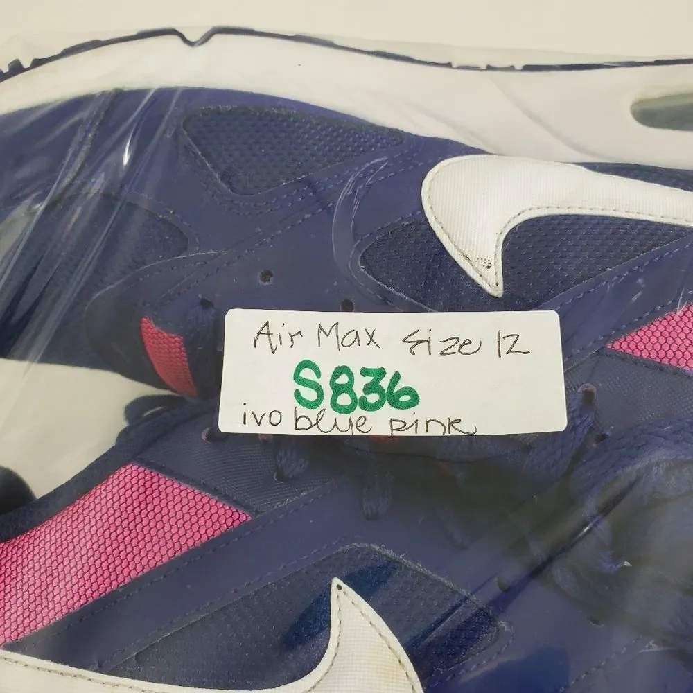 Womens Nike Air Max IVO Blue‎ Pink Size 12 S836